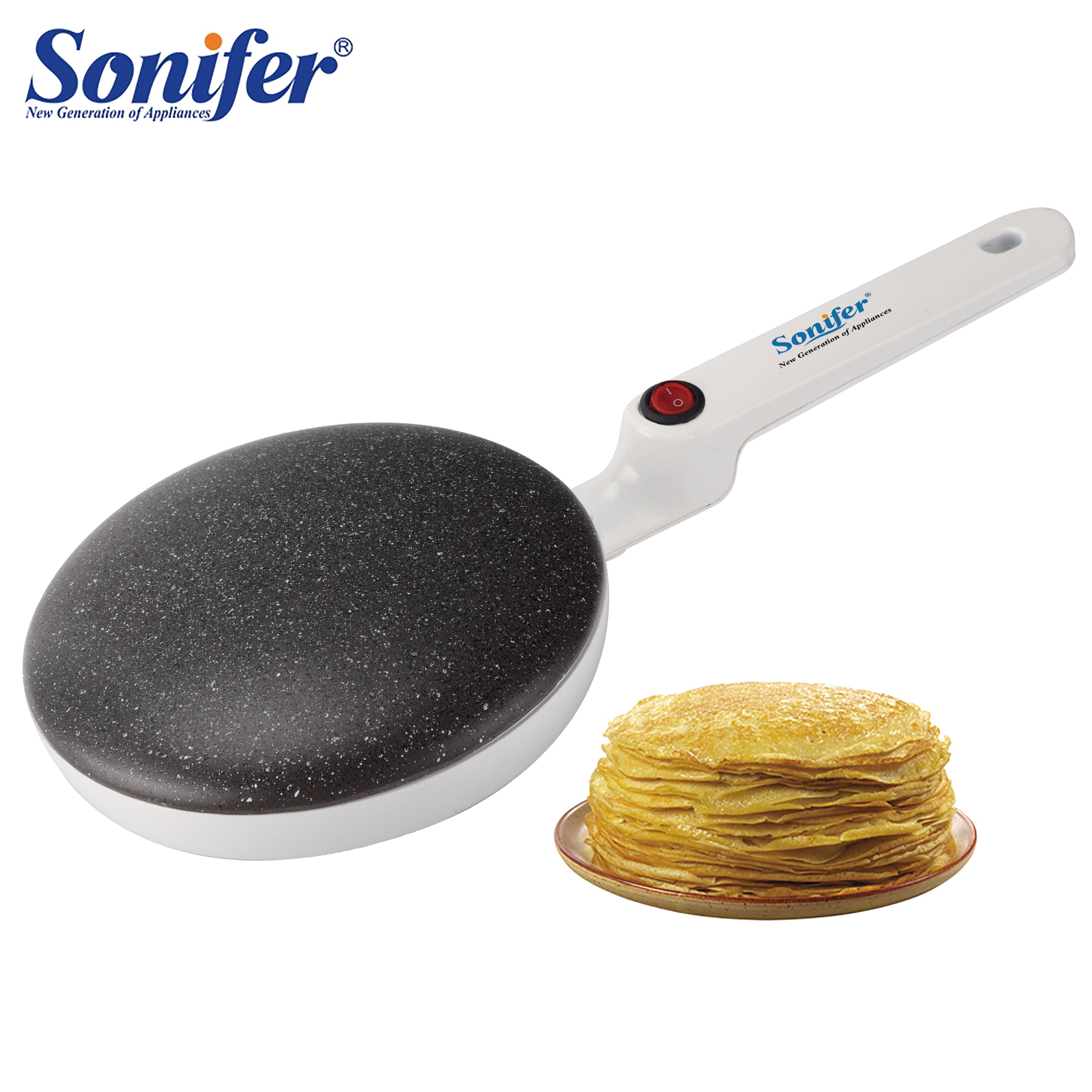 Machine à crêpe anti-adhésive pour des crêpes parfaites