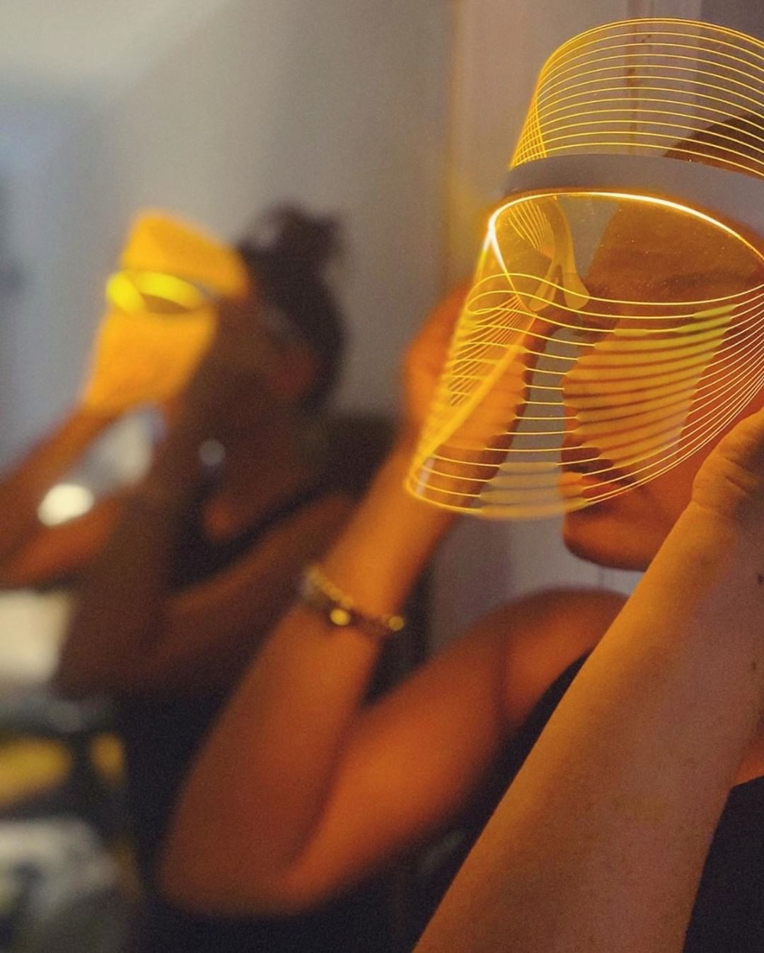 MASQUE DE THÉRAPIE CUTANÉE À LED