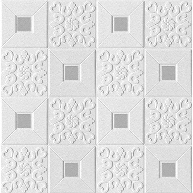 Panneau de papier peint autocollant mural - Lot de 10 pièces